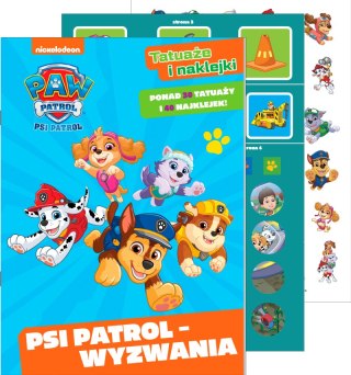 Psi Patrol - Wyzwania. Psi Patrol. Tatuaże i naklejki