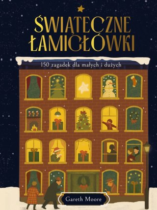 Świąteczne łamigłówki. 150 zagadek dla małych i dużych