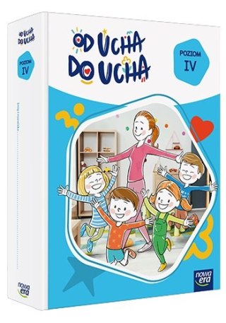Wychowanie przedszkolne OD UCHA DO UCHA 6-latki poziom 4 Zestaw dla dziecka