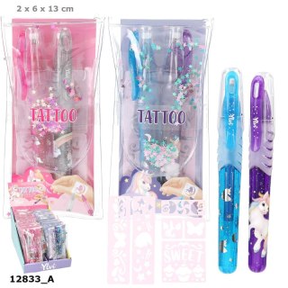 Zestaw żelopisów do tatuażu Ylvi z Jednorożcem 1szt.mix 12833A