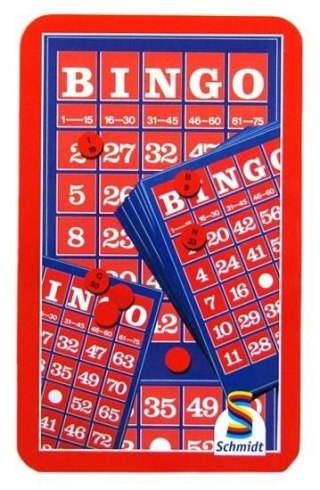 Gra Bingo w metalowej puszce