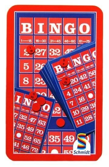 Gra Bingo w metalowej puszce