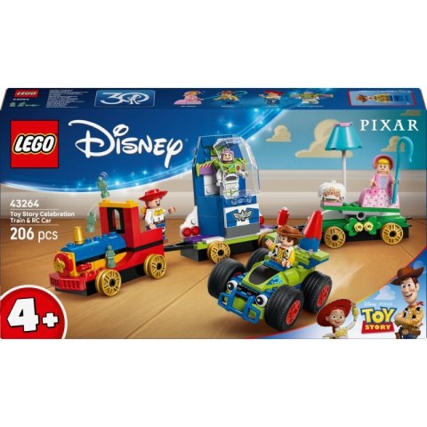 Lego Disney Toy Story Okolicznościowy pociąg i Pan Sterowany 43264