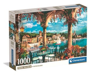 Puzzle 1000 Compact Balcony View of Lake Como 39930