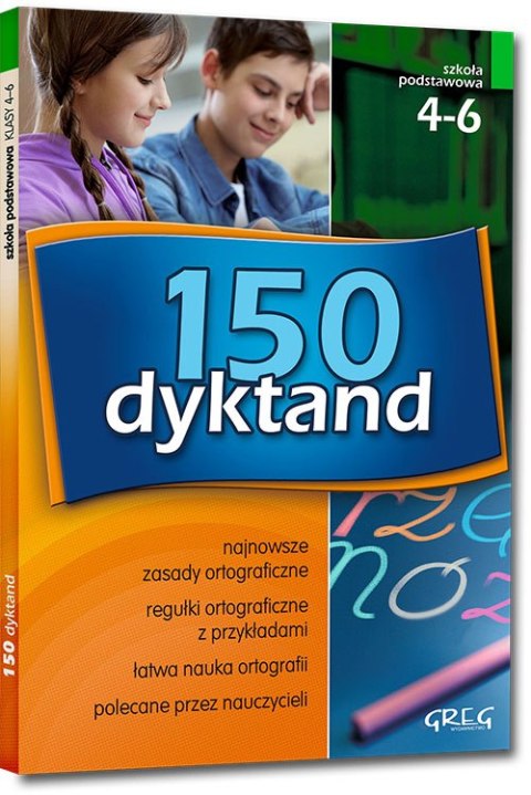 150 dyktand. Szkoła podstawowa. Klasa 4-6