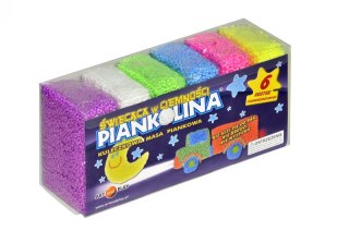 Piankolina 6 kolorów świecąca w ciemności