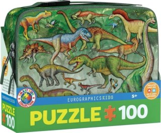 Puzzle 100 z lunch box Dinosaur 9100-0098