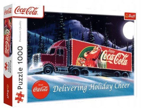 Puzzle 1000 Coca-Cola Świąteczna Ciężarówka 10941
