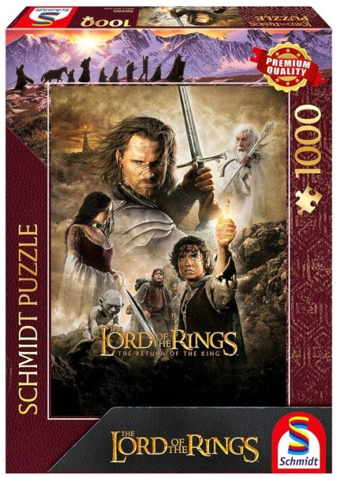 Puzzle 1000 PQ Władca Pierścieni Powrót Króla 113467