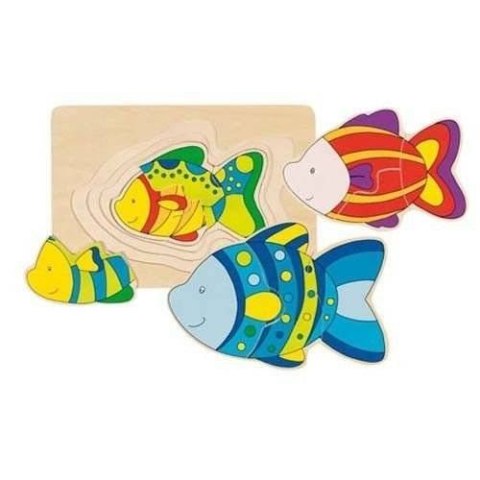 Układanka warstwowa Rybki Goki