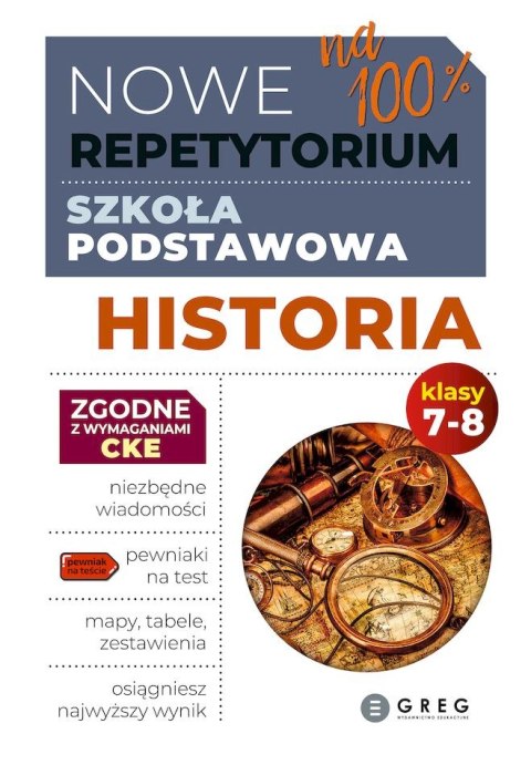 Historia. Nowe Repetytorium 2026. Szkoła podstawowa. Klasa 7-8