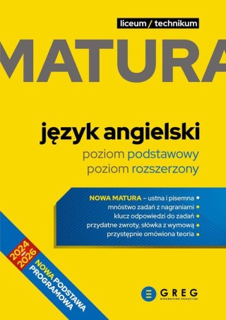 Język angielski. Matura. Poziom podstawowy i rozszerzony. Repetytorium maturalne wyd. 2025