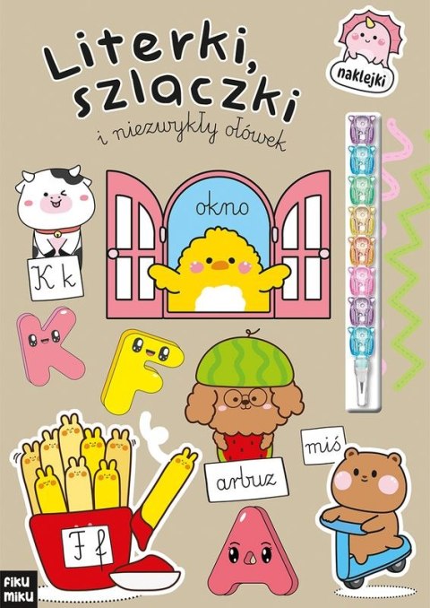 Literki, szlaczki i niezwykły ołówek