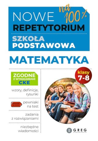 Matematyka. Nowe Repetytorium. Szkoła podstawowa. Klasa 7-8 wyd.2025