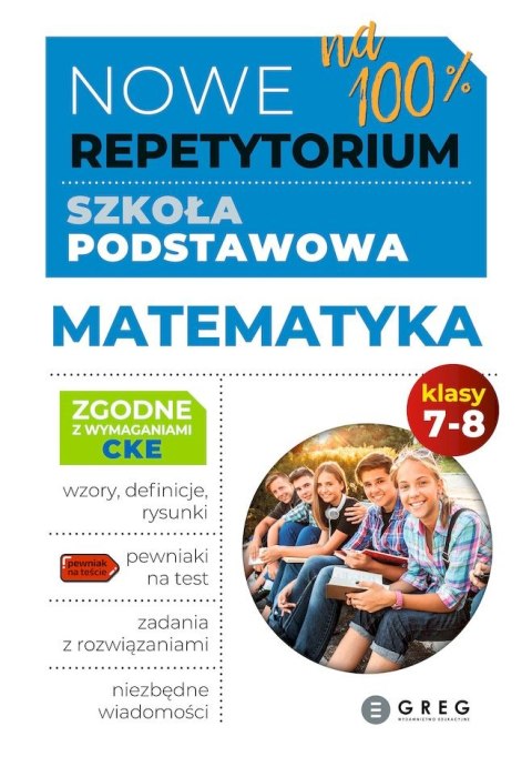 Matematyka. Nowe Repetytorium. Szkoła podstawowa. Klasa 7-8 wyd.2025