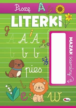 Piszę literki. Mazak ścieralny