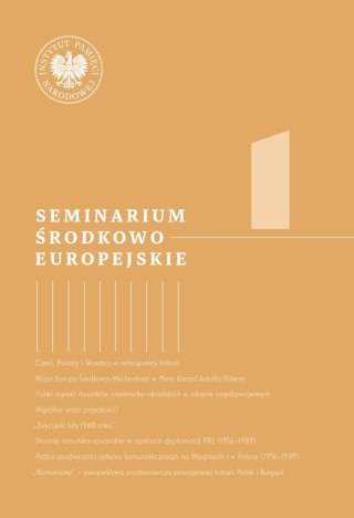 Seminarium Środkowoeuropejskie. Tom 1