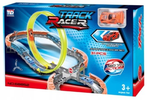 Tor wyścigowy z autem w zestawie SN009 AN01