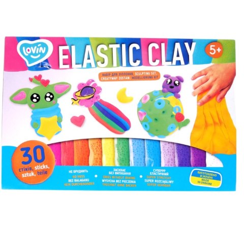 Masa plastyczna lekka TM Lovin Elastic Clay