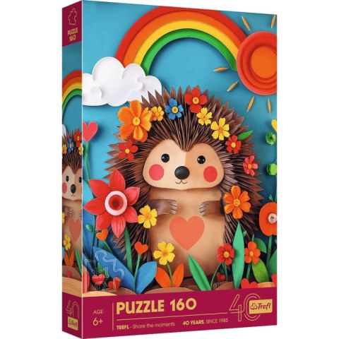 Puzzle 3D 160 40-lecie Trefl Jeżyk 40046