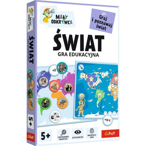 Gra Świat Mały odkrywca Rodzina Treflików 02807