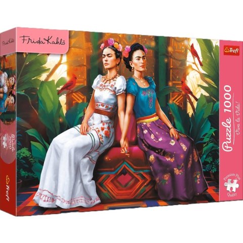 PUZZLE 1000 Trefl Premium Plus Frida Kahlo Dwa oblicza 12095