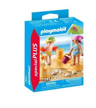 Playmobil Dzieci i zamek z piasku 71581