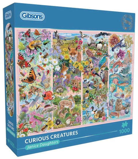 Puzzle 1000 Ciekawe stworzenia 113731