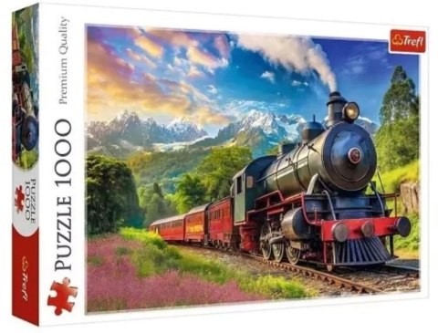 Puzzle 1000 Podróż pociągiem 10929