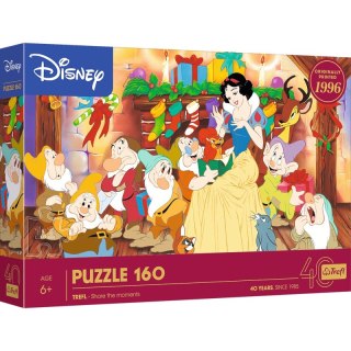 Puzzle 160 40-lecie Trefl Baśniowe Święta Disney Princess 40057