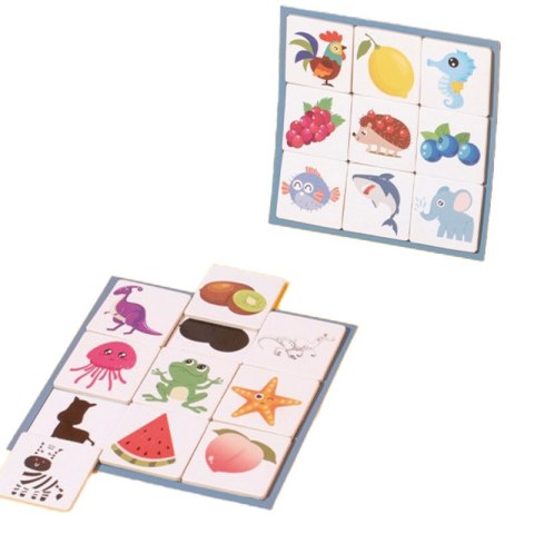 Puzzle Edukacyjne dopasuj kształty