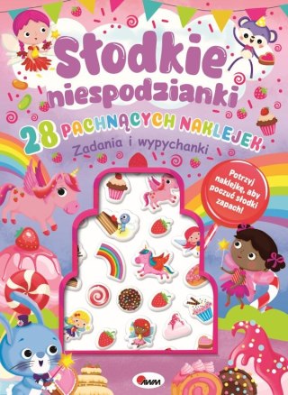 Słodkie niespodzianki. 28 pachnących naklejek