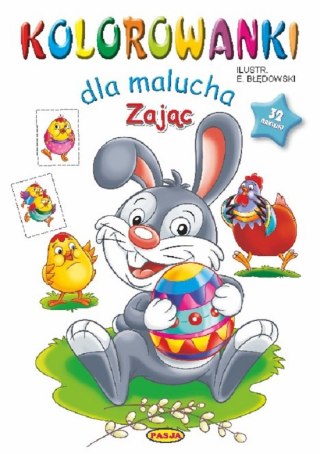 Zając. Kolorowanki dla malucha