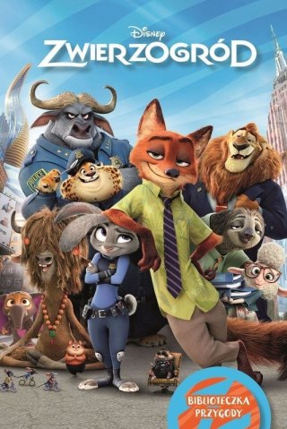 Zwierzogród Disney. Biblioteczka przygody