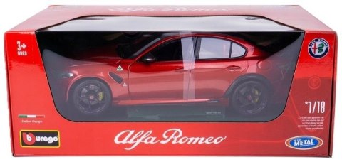 Bburago Model 1:18 Alfa Romeo Giulia GTA czerwony