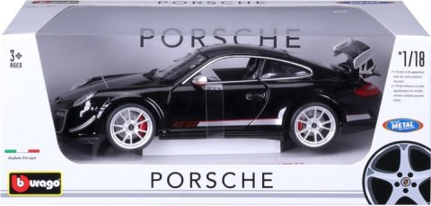 Bburago Model 1:18 Porsche GT3 RS 4.0 czarny