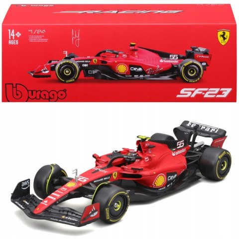 Bburago Model 1:24 Ferrari F1 SF-23 Carlos Sainz 18-26808_55