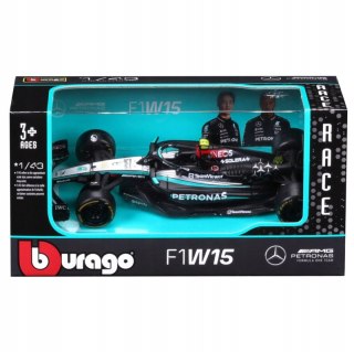 Bburago Model 1:43 BOLID F1 Mercedes AMG W15 2024 Lewis Hamilton 18-38208_44