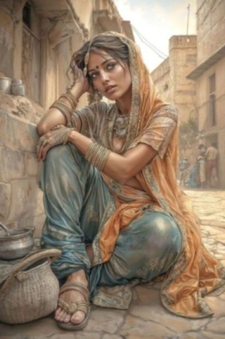 Diamentowa Mozaika Kobieta arabska piękność NO-2003009