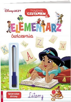 Disney uczy mix Elementarz ćwiczenia Litery USL-9303