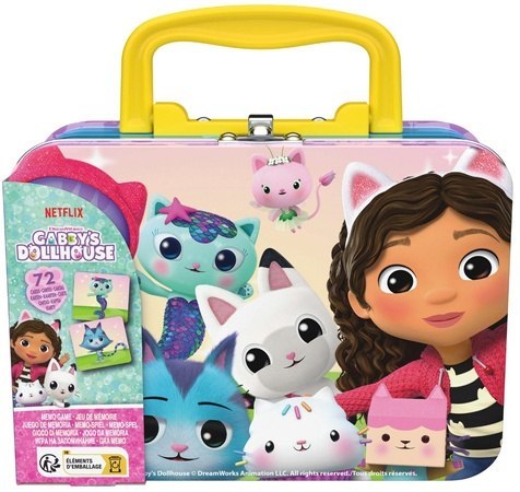 Gra Memory w Walizce Koci Domek Gabi