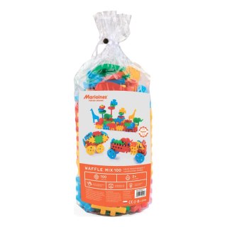 Klocki konstrukcyjne Wafle mix 100 elementów
