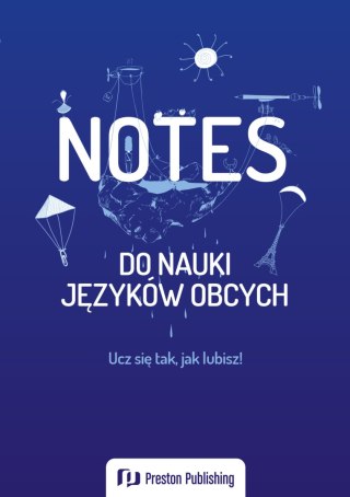 Notes do nauki języków obcych (granatowy)