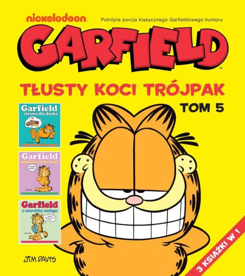 Tłusty koci trójpak. Garfield. Tom 5