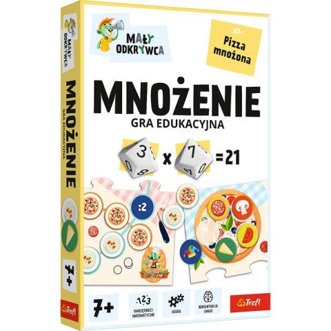 Gra Mnożenie Mały Odkrywca Rodzina Treflików 02802