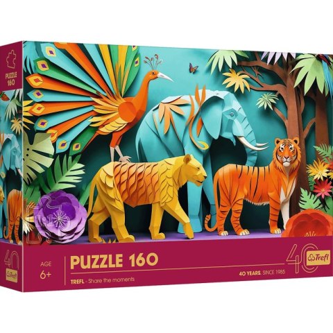 Puzzle 3D 160 40-lecie Trefl Dżungla 40051