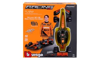 Bburago Model 1:24 F1 Mclaren Team MCL38 Oscar Piastri 18-28505