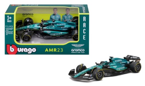 Bburago Model 1:43 Aston Martin AMR23 BOLID F1 Lance Stroll 18-38090_18