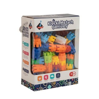 Klocki małych Geniuszy Konstrukcyjne Śrubki 150 elementów