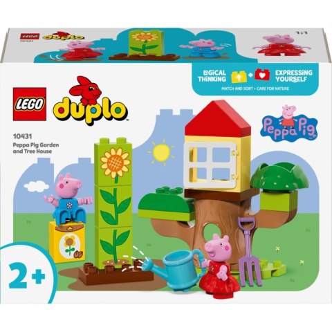Lego Duplo Peppa Ogród i domek na drzewie Peppy 10431